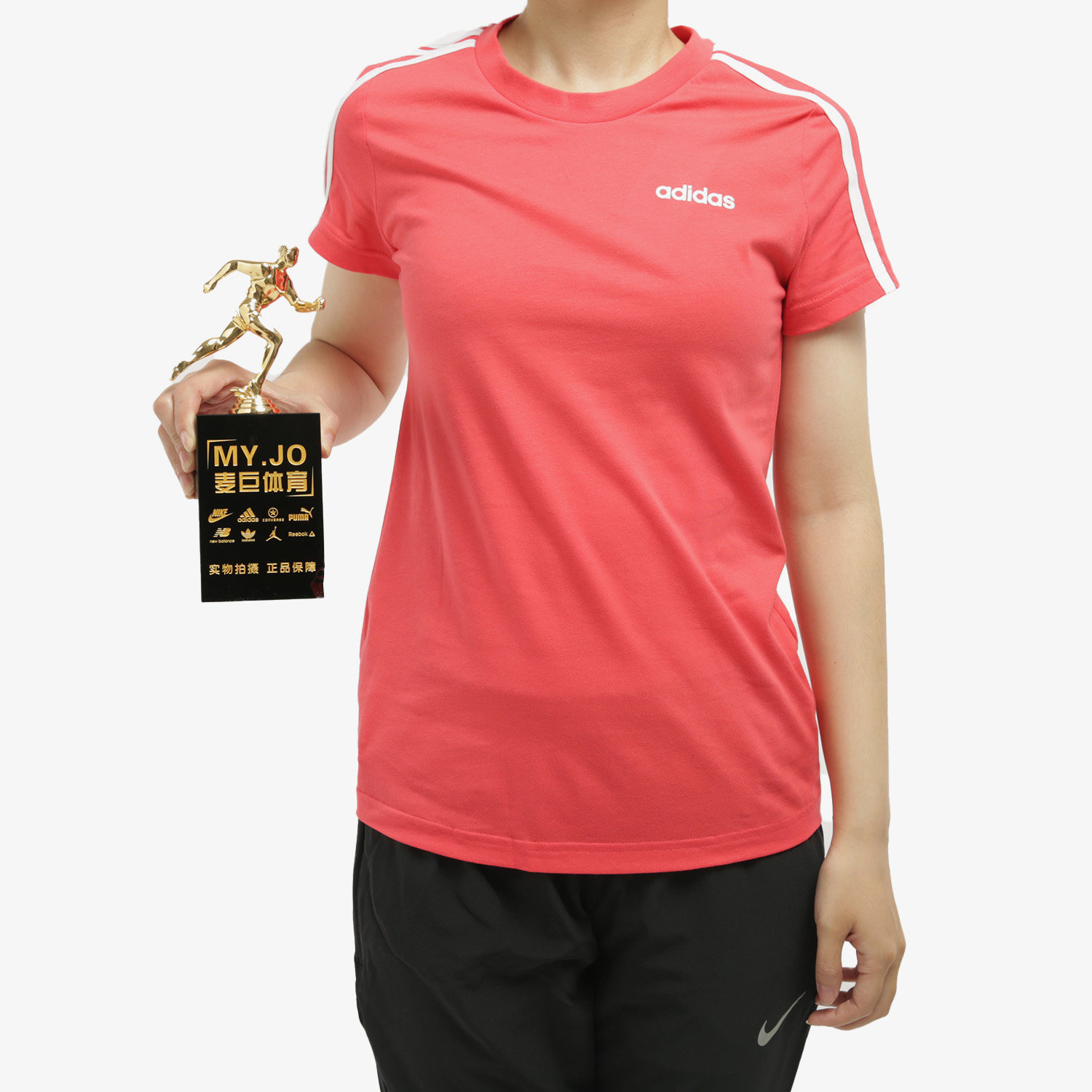 Adidas/阿迪达斯正品 当季新款女子套头休闲运动短袖T恤 FM6431,淘宝优惠券,粉丝福利购,淘宝优惠卷