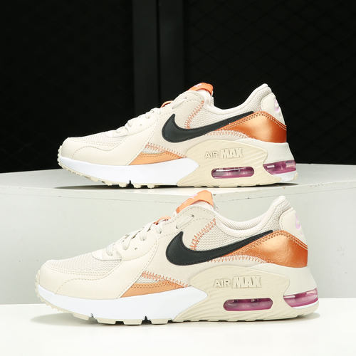 Nike/耐克正品 当季新款女子AIR MAX EXCEE跑步鞋 CD5432-107 - 图0