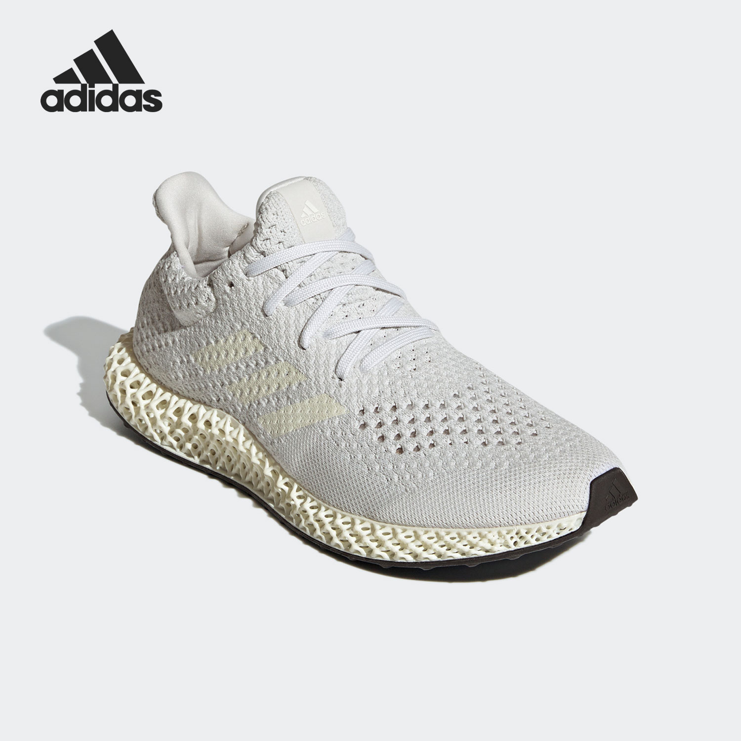 Adidas/阿迪达斯官方正品4D FUTURECRAFT 男女运动跑步鞋 Q46229 - 图1