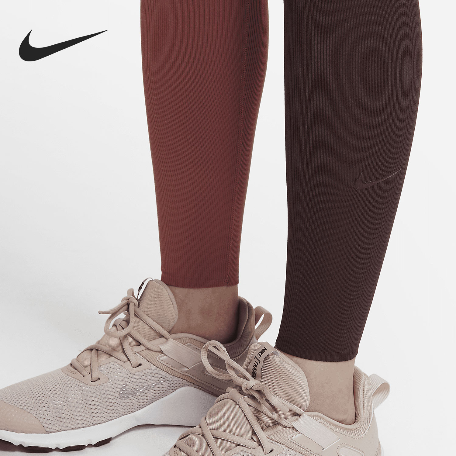 Nike/耐克正品 当季新款女子运动休闲舒适紧身长裤DA0840-691 - 图1