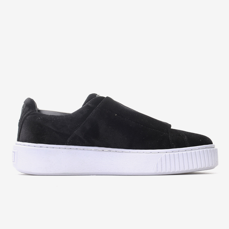 Puma/彪马官方正品 Basket Platform 女子休闲运动板鞋 364068-01 - 图0