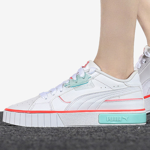 Puma/彪马官方正品新款女士拼接轻便透气厚底耐磨板鞋381609-01 - 图2