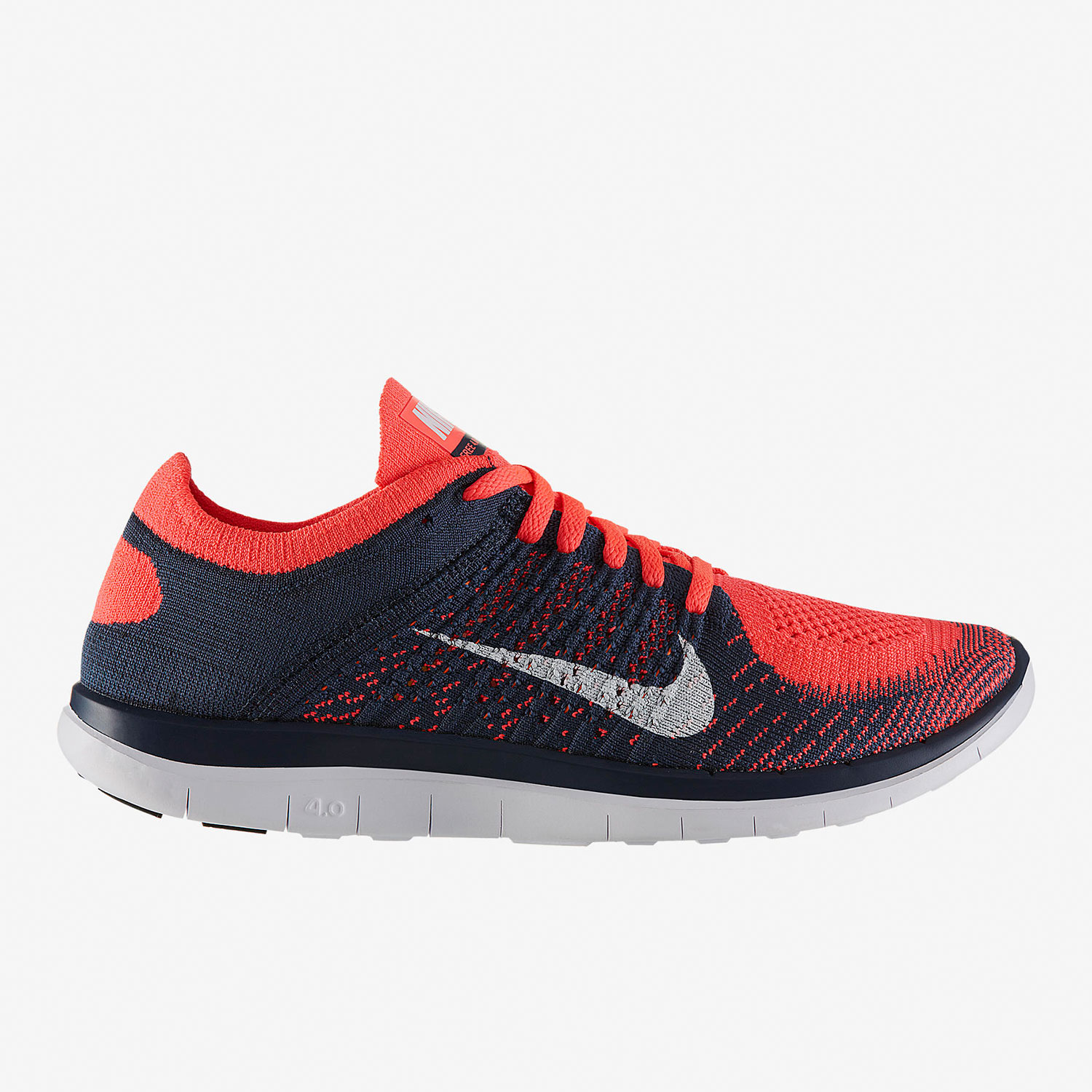 Nike/耐克官方正品FREE 4.0 FLYKNIT男子华夫跑步鞋 631053-600-图1