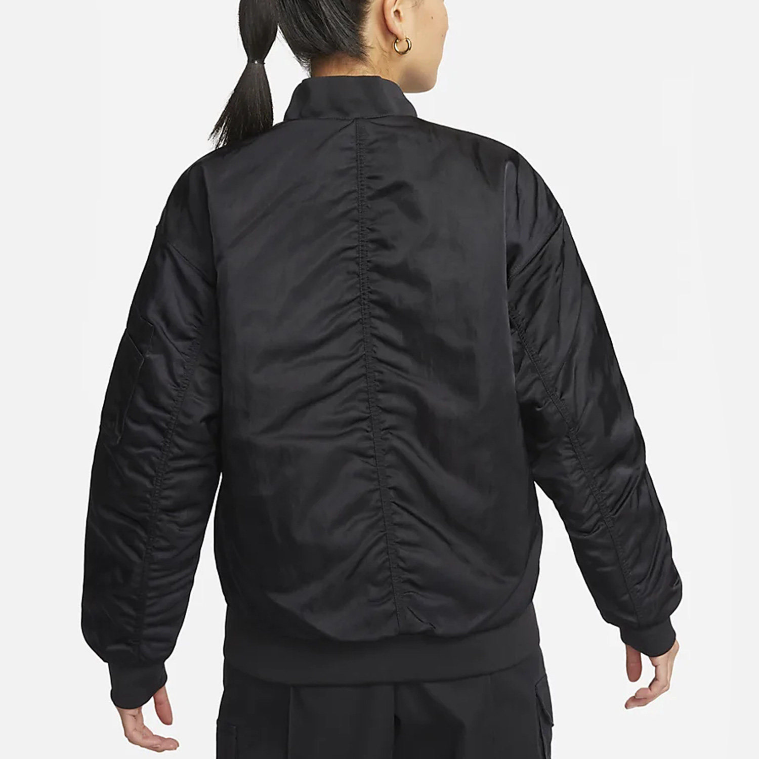 Nike/耐克官方正品春季新款女子运动双面穿夹棉外套DV7877-010,淘宝优惠券,粉丝福利购,淘宝优惠卷