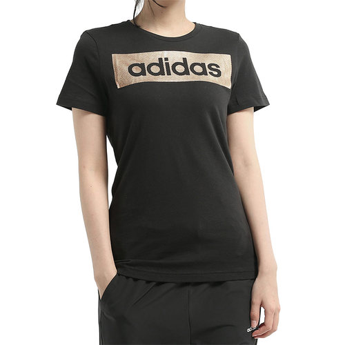 Adidas/阿迪达斯正品当季新款 女子运动圆领休闲短袖T恤 CD1978 - 图3