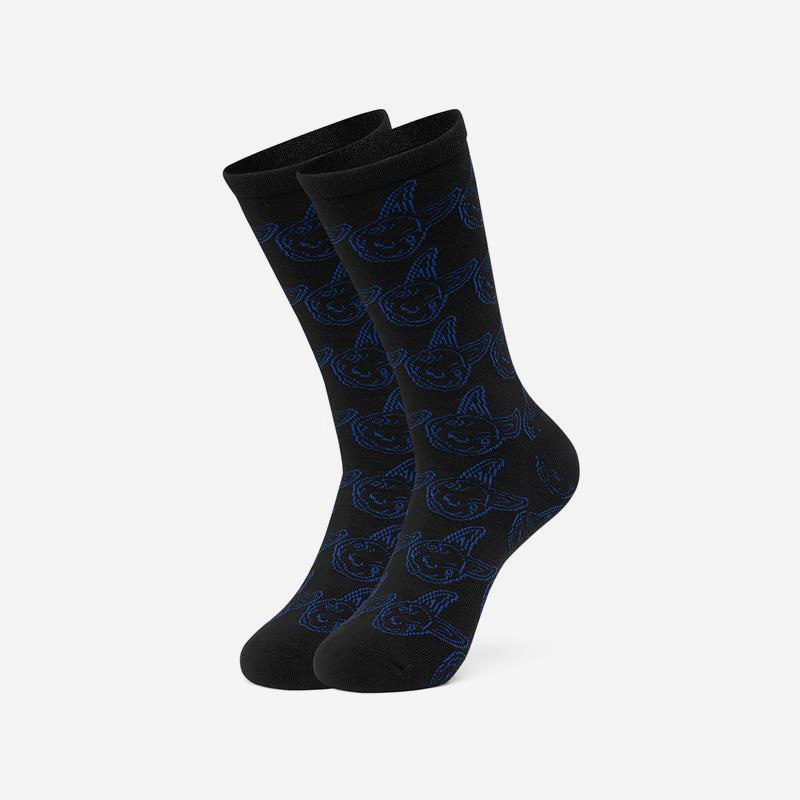 Skechers/斯凯奇正品男女同款透气运动长袜混合2双装L123U016 - 图0