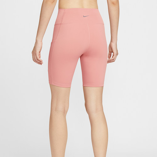 Nike/耐克正品One女士高腰口袋骑行经典运动休闲短裤FZ6759-685 - 图0