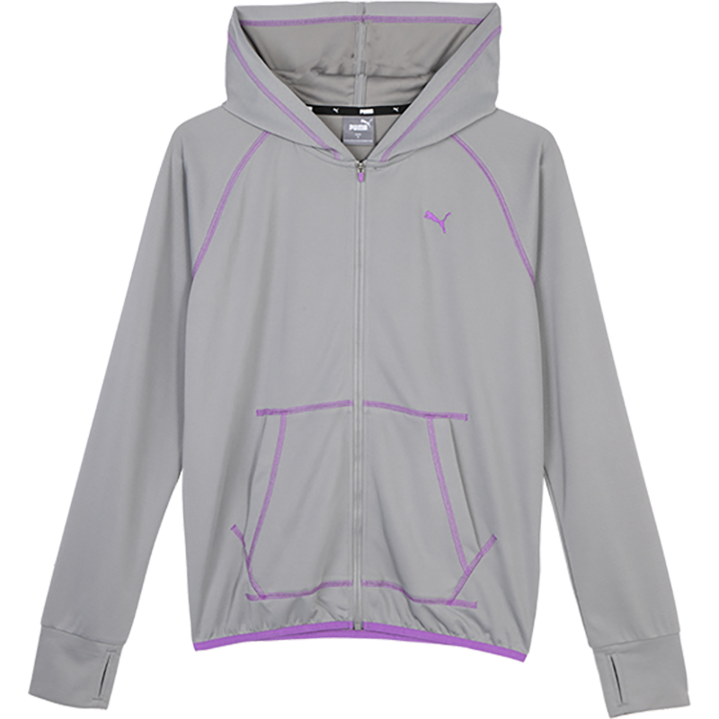 Puma/彪马正品新款女士运动拉链连帽休闲夹克外套683051-62 - 图3