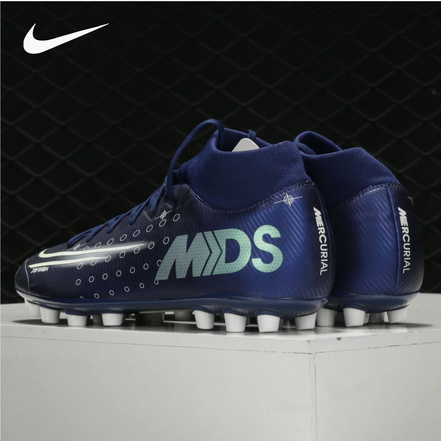 Nike/耐克正品当季男子SUPERFLY 7 MDS AG钉短钉人工足球鞋BQ5425 - 图1