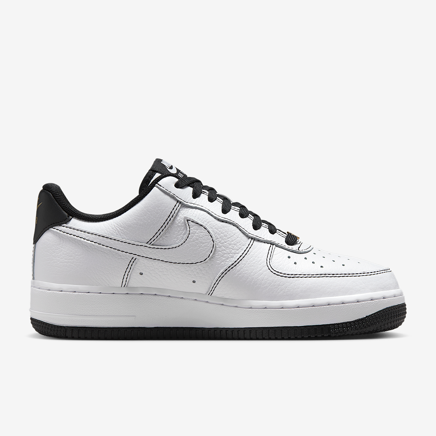Nike/耐克正品Air Force 1女士经典透气轻盈运动板鞋IB6543-101 - 图1