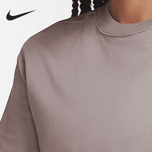 Nike/耐克正品当季新款女子休闲舒适耐磨运动圆领短袖 DA0324-245 - 图1