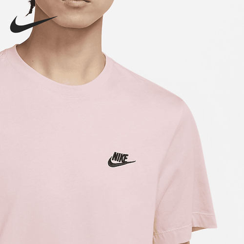 Nike/耐克正品当季新款男子圆领透气宽松休闲运动T恤AR4999-630 - 图2