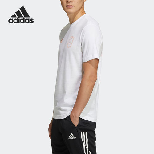 Adidas/阿迪达斯正品Legend 10 男子足球运动短袖T恤FJ4560 - 图0