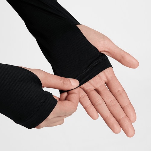 Nike/耐克正品新款女士运动休闲针织圆领长袖T恤DH2069-010 - 图2