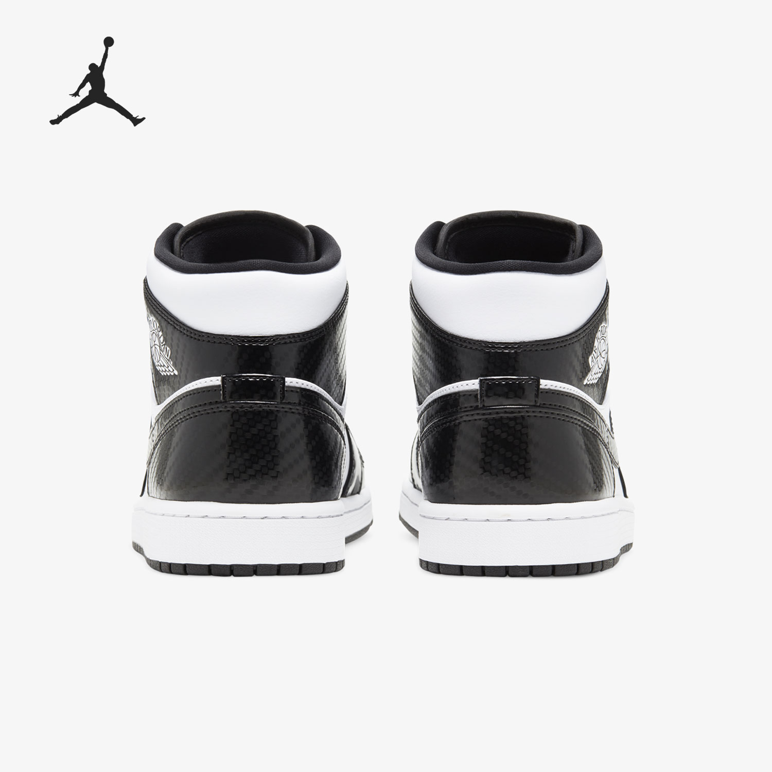 Nike/耐克正品 Air Jordan 1 Mid 男女运动实战篮球鞋 DD1649 - 图0