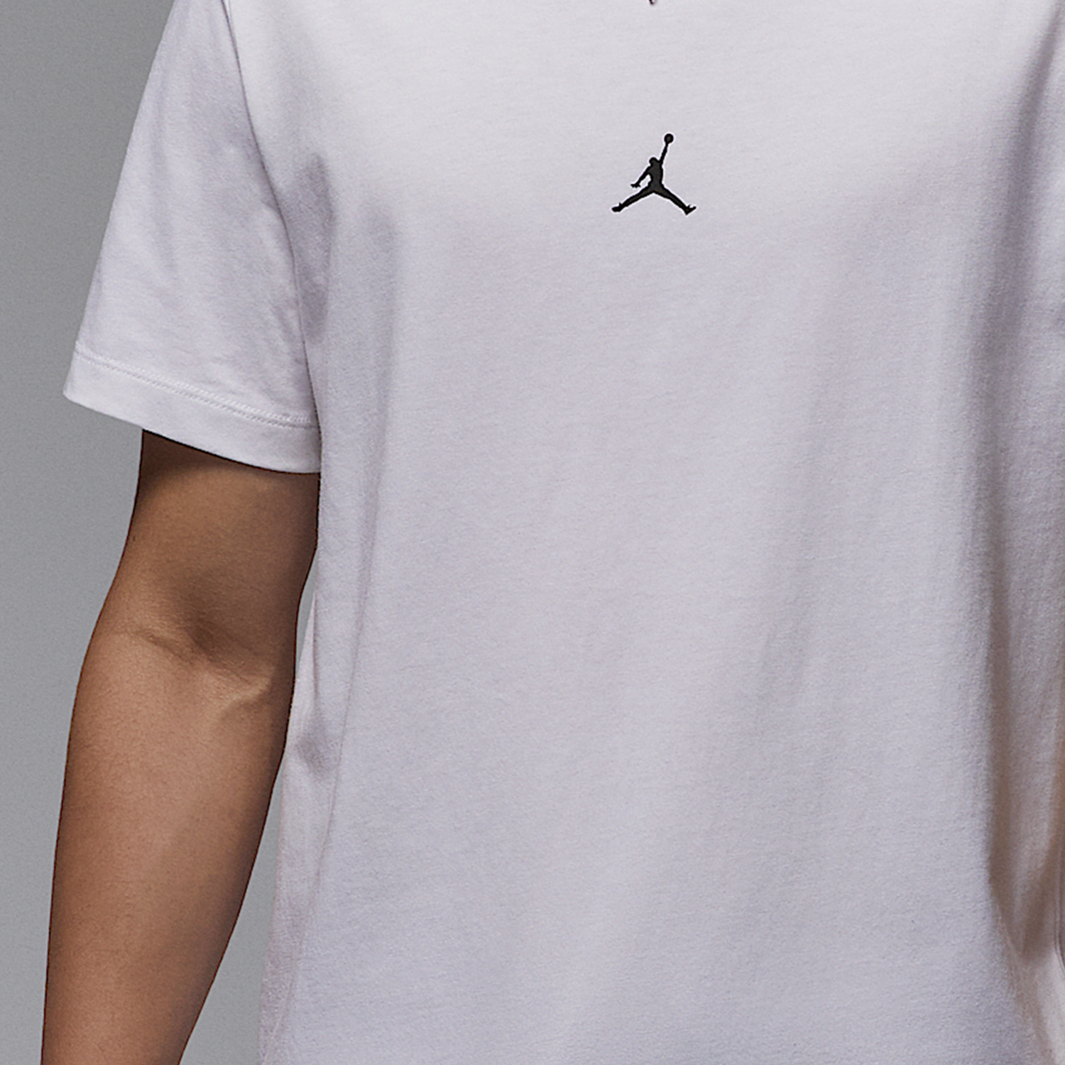 Nike/耐克正品夏季新款JORDAN男士简约经典圆领短袖IB7521-100 - 图2