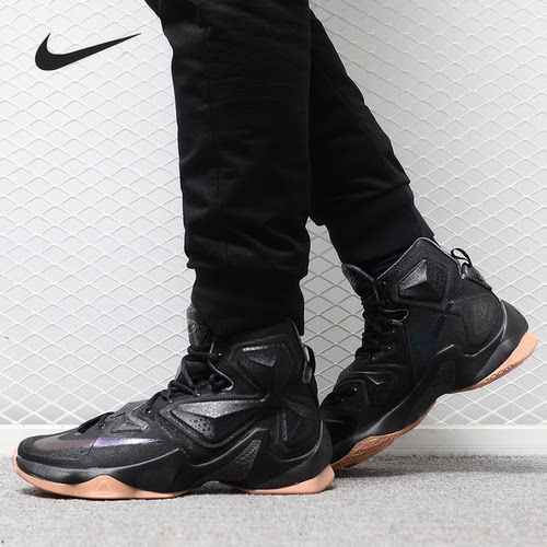 Nike/耐克正品 Lebron XIII詹姆斯13男高帮篮球鞋运动战靴807220 - 图0