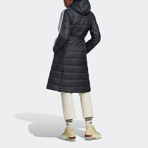 Adidas/阿迪达斯 Спортивная длинная толстовка с капюшоном, пуховик, официальный продукт, средней длины