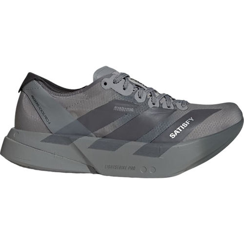 Adidas阿迪达斯正品Adizero Adios Pro 4男款防滑跑步鞋KH8439 - 图3