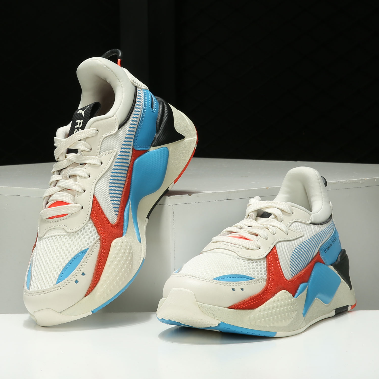 Puma/彪马官方正品 RS-X 男女缓震回弹低帮运动休闲鞋 369579-01 - 图1