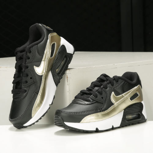 Nike/耐克正品 AIR MAX 90 儿童气垫缓震耐磨时尚运动鞋CD6867 - 图1