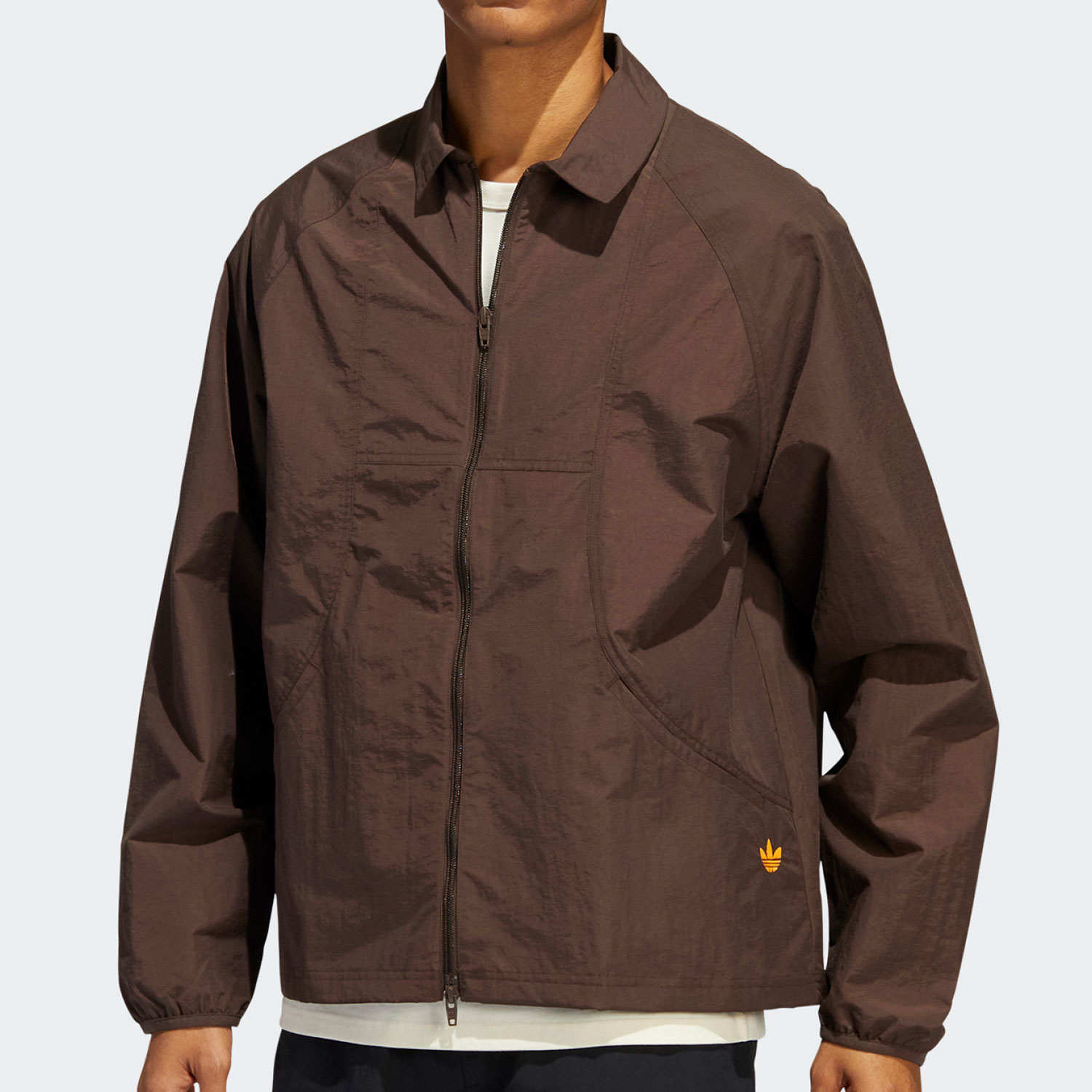 Adidas/阿迪达斯正品 COACH 三叶草男子运动夹克外套 HA1283 - 图2