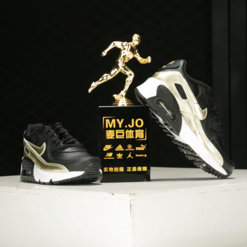 Nike/耐克正品 AIR MAX 90 儿童气垫缓震耐磨时尚运动鞋CD6867 - 图2