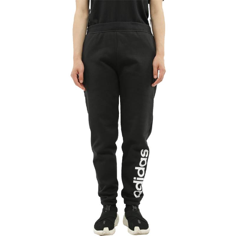 Adidas/阿迪达斯正品 新款neo W CE FLEECE TP 女子运动裤CV7573 - 图3