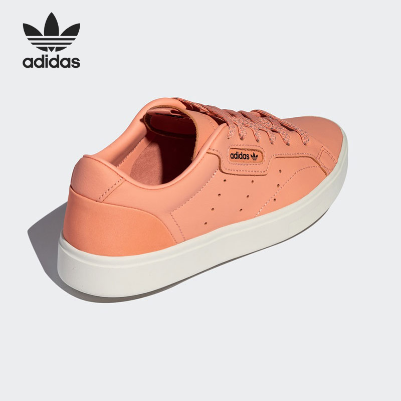 Adidas/阿迪达斯官方正品三叶草SLEEK W女子舒适耐磨运动鞋FV0512 - 图1