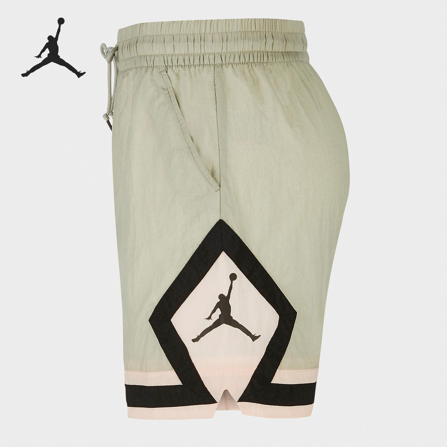 Nike/耐克正品 JORDAN DIAMOND POOLSIDE 男子休闲运动短裤AO2837 - 图2