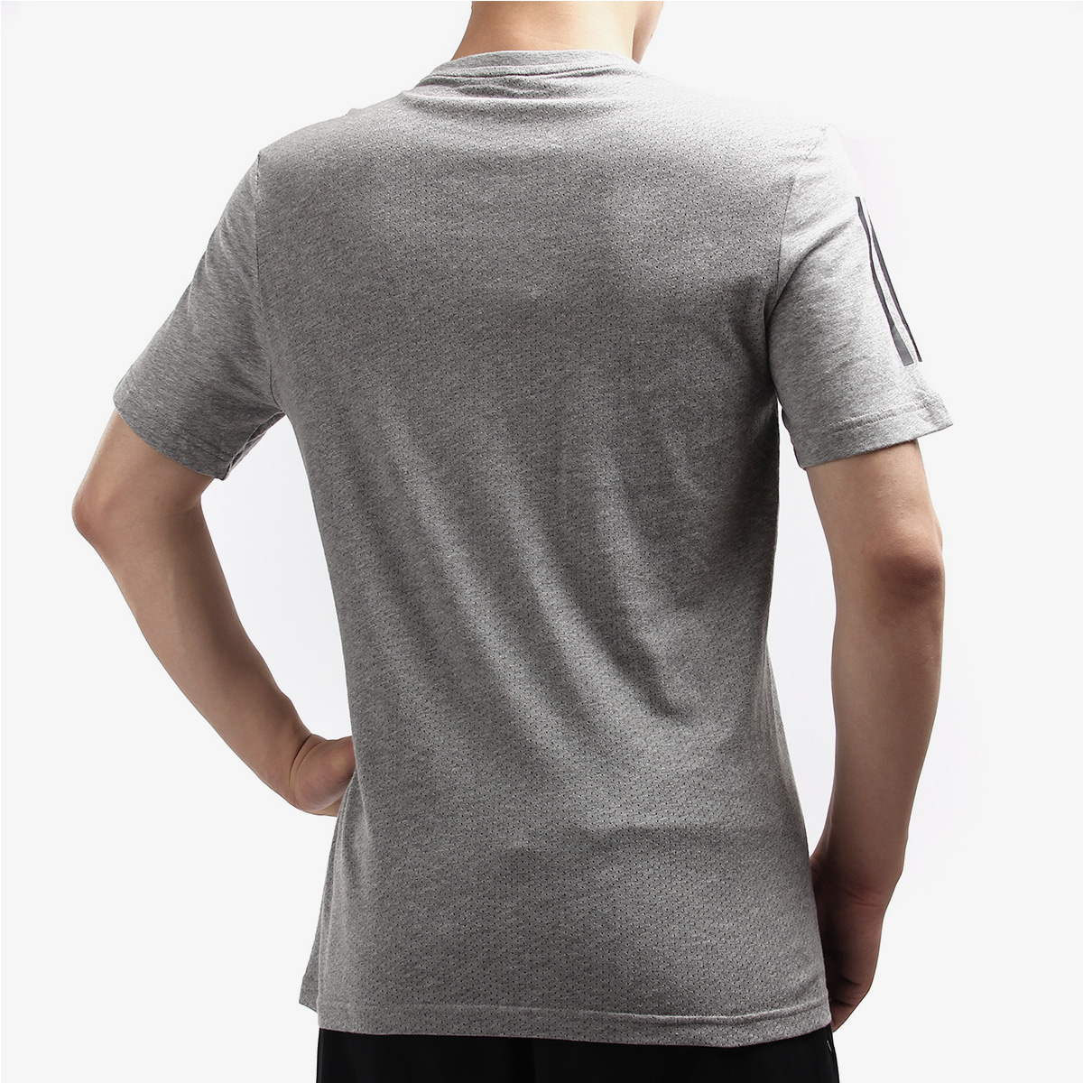 Adidas/阿迪达斯正品 M CE 3S TEE 2 男子休闲运动短袖T恤DW8053 - 图2