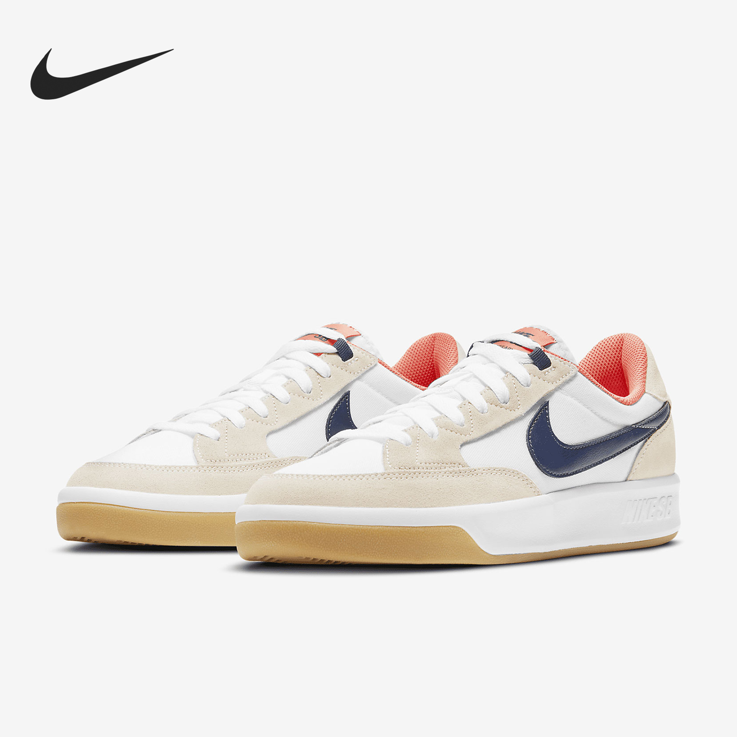 Nike/耐克正品SB ADVERSARY PRM男女复古休闲板鞋CW7456-102 - 图0