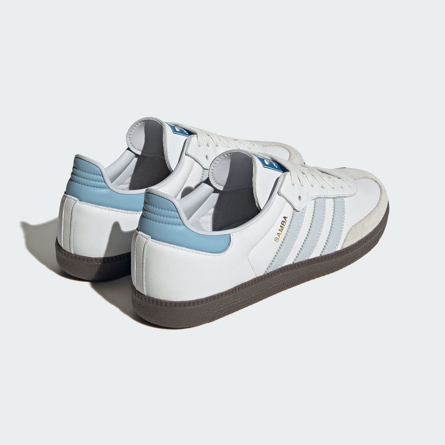 Adidas/阿迪达斯官方正品三叶草SAMBA OG男女时尚运动板鞋ID2055 - 图1