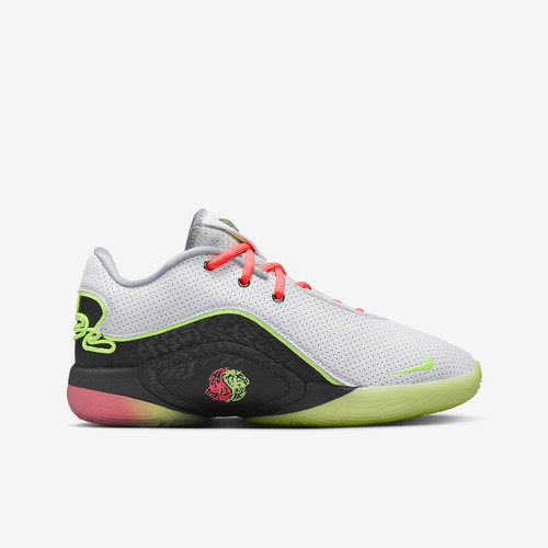 Nike/耐克正品LEBRON 22儿童中帮透气实战篮球鞋IB2741-100 - 图1