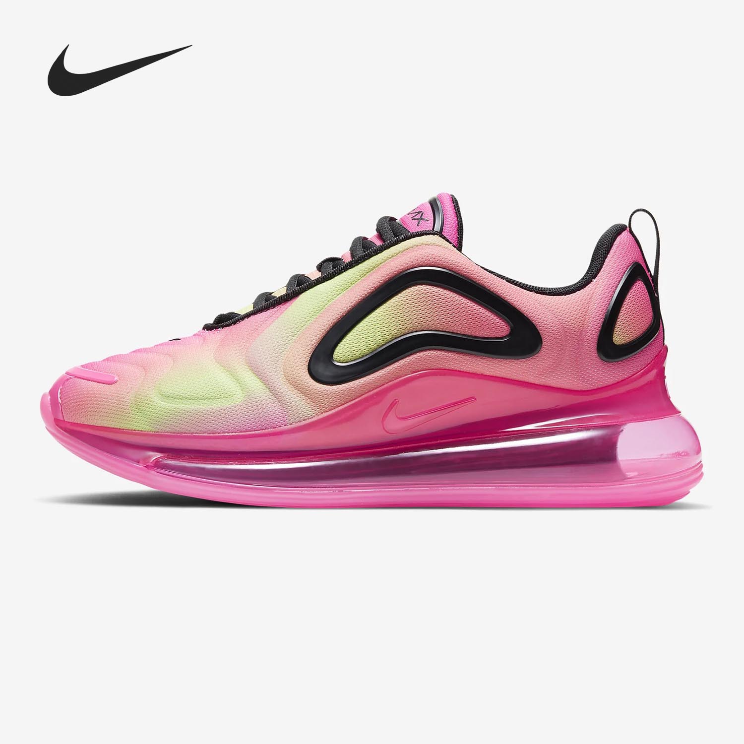 Nike/耐克正品年夏季AIR MAX 720 PRNT女子运动跑步鞋CW2537 - 图0
