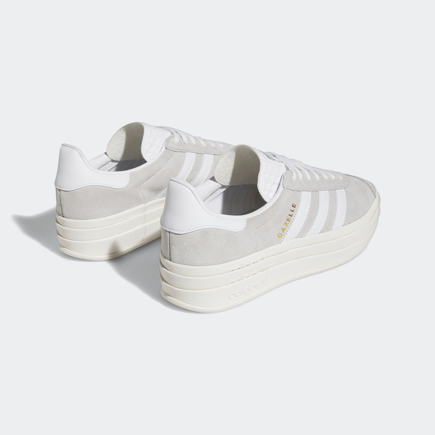 Adidas/阿迪达斯官方正品 GAZELLE 三叶草女子运动休闲鞋 HQ6893 - 图1