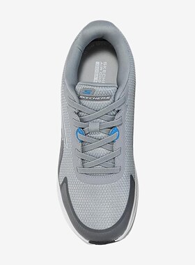 Skechers斯凯奇正品MEN'S GO男款低帮透气回弹跑步鞋220862-GRY