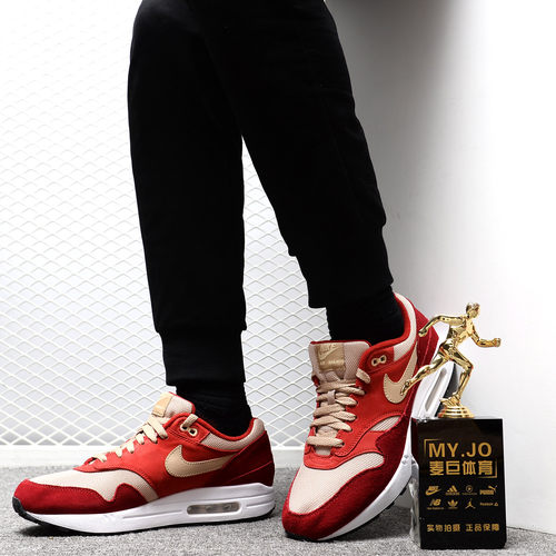 Nike/耐克正品18新款Air Max 1 x atmos联名复古男子跑步鞋908366 - 图0