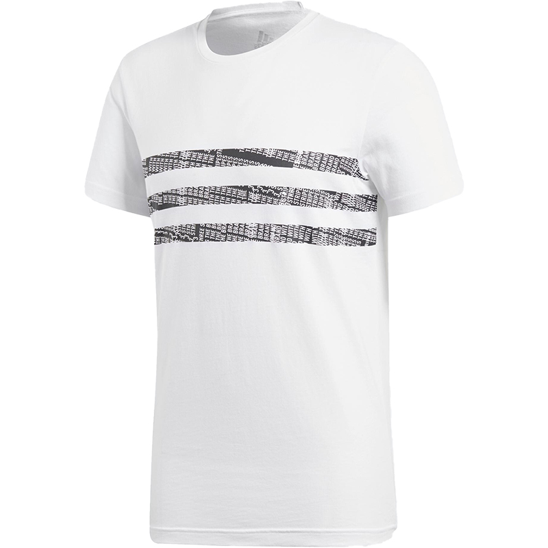 Adidas/阿迪达斯官方正品THREE STRIPES 男士运动短袖T恤CV4521 - 图3