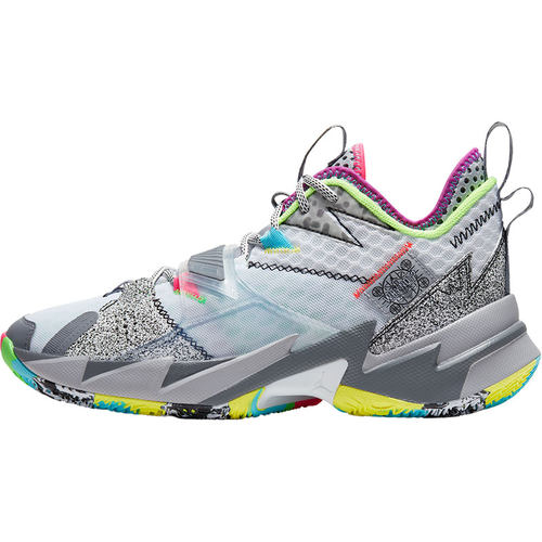 Nike/耐克正品JORDAN WHY NOT ZER0.3 男士篮球鞋CD3002-100 - 图3