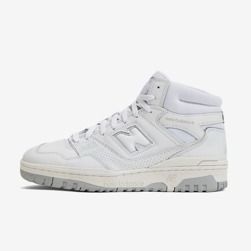 New Balance/NB正品运动男女同款简约经典高帮休闲板鞋BB650RWW - 图0