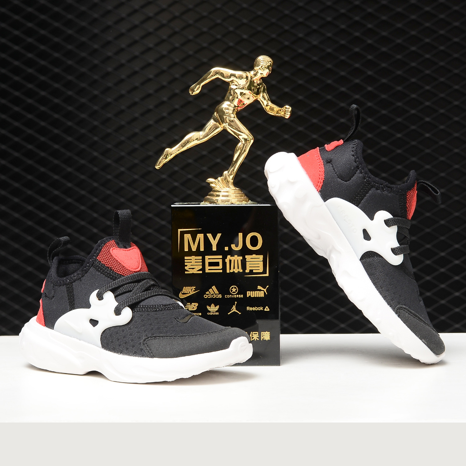 Nike/耐克正品当季新款 PRESTO 婴童休闲舒适运动鞋童鞋BQ4004 - 图1