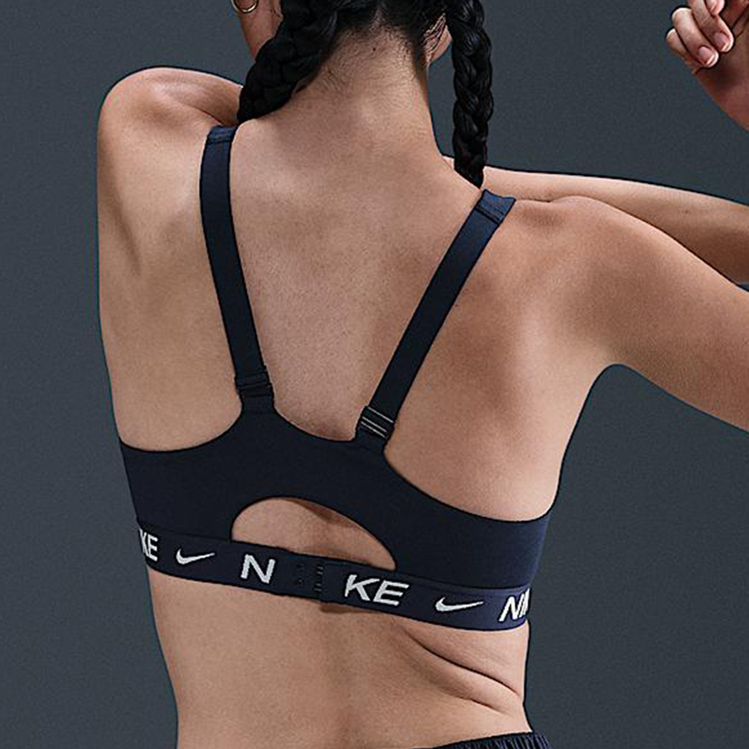 Nike/耐克官方正品Dri-FIT女士可调节肩带柔软运动内衣FD1069-410,淘宝优惠券,粉丝福利购,淘宝优惠卷