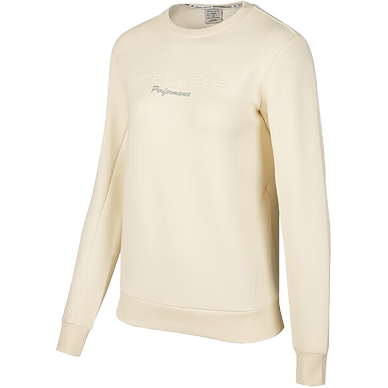 Skechers/斯凯奇正品新款女士简约时尚圆领套头休闲卫衣,淘宝优惠券,粉丝福利购,淘宝优惠卷