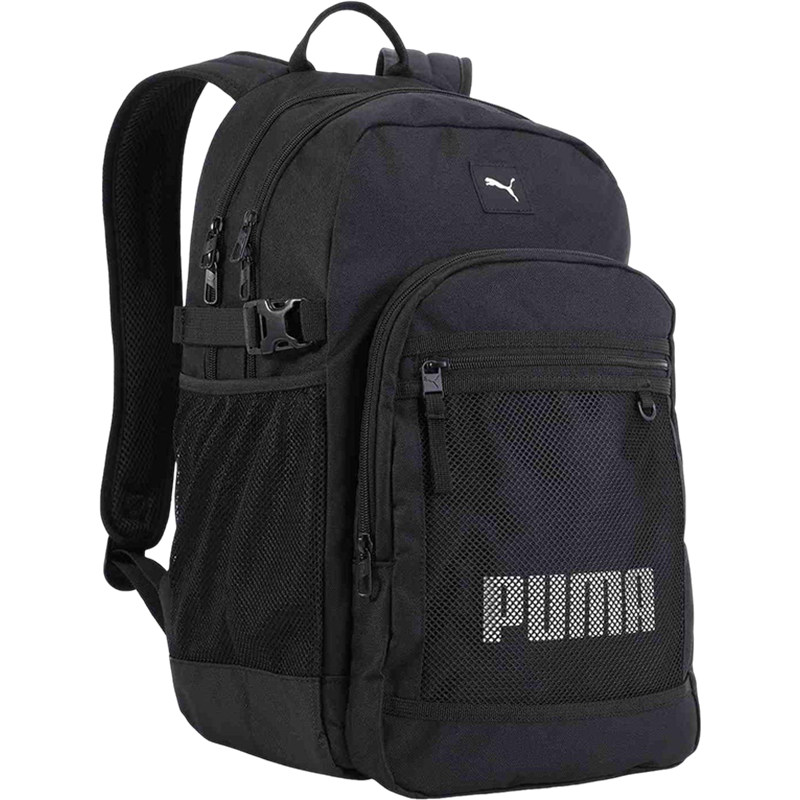 Puma/彪马正品运动男女同款拉链口袋大容量收纳双肩背包091872-01,淘宝优惠券,粉丝福利购,淘宝优惠卷