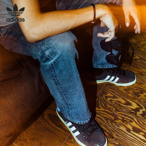 Adidas/阿迪达斯正品三叶草Campus 80s男女休闲板鞋GY7006 - 图0