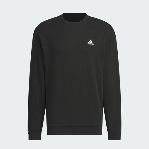 Adidas/阿迪达斯正品V LABEL FT CREW男女宽松圆领卫衣JM9107 - 图2