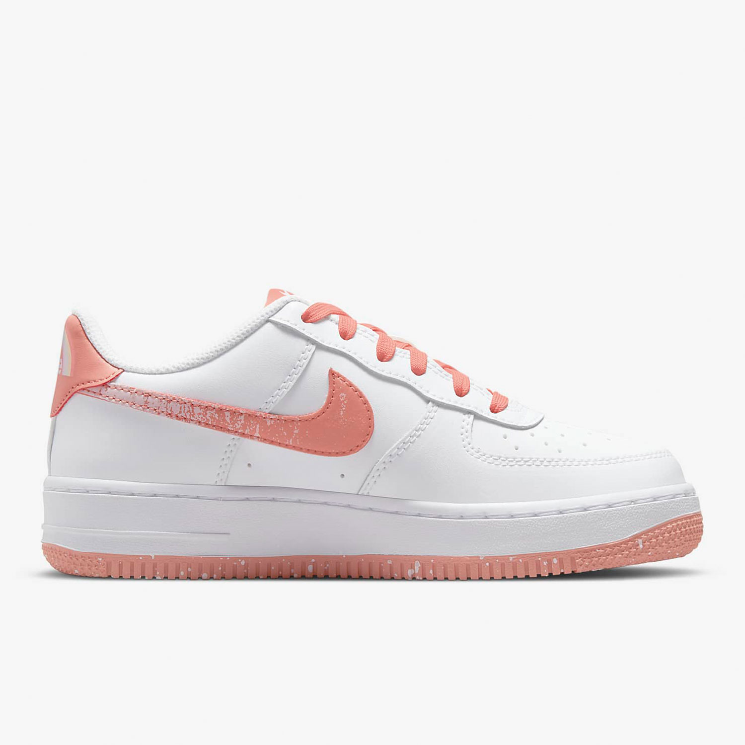 Nike/耐克正品Air Force 1 Low AF1女子GS大童板鞋DM0985-100 - 图1