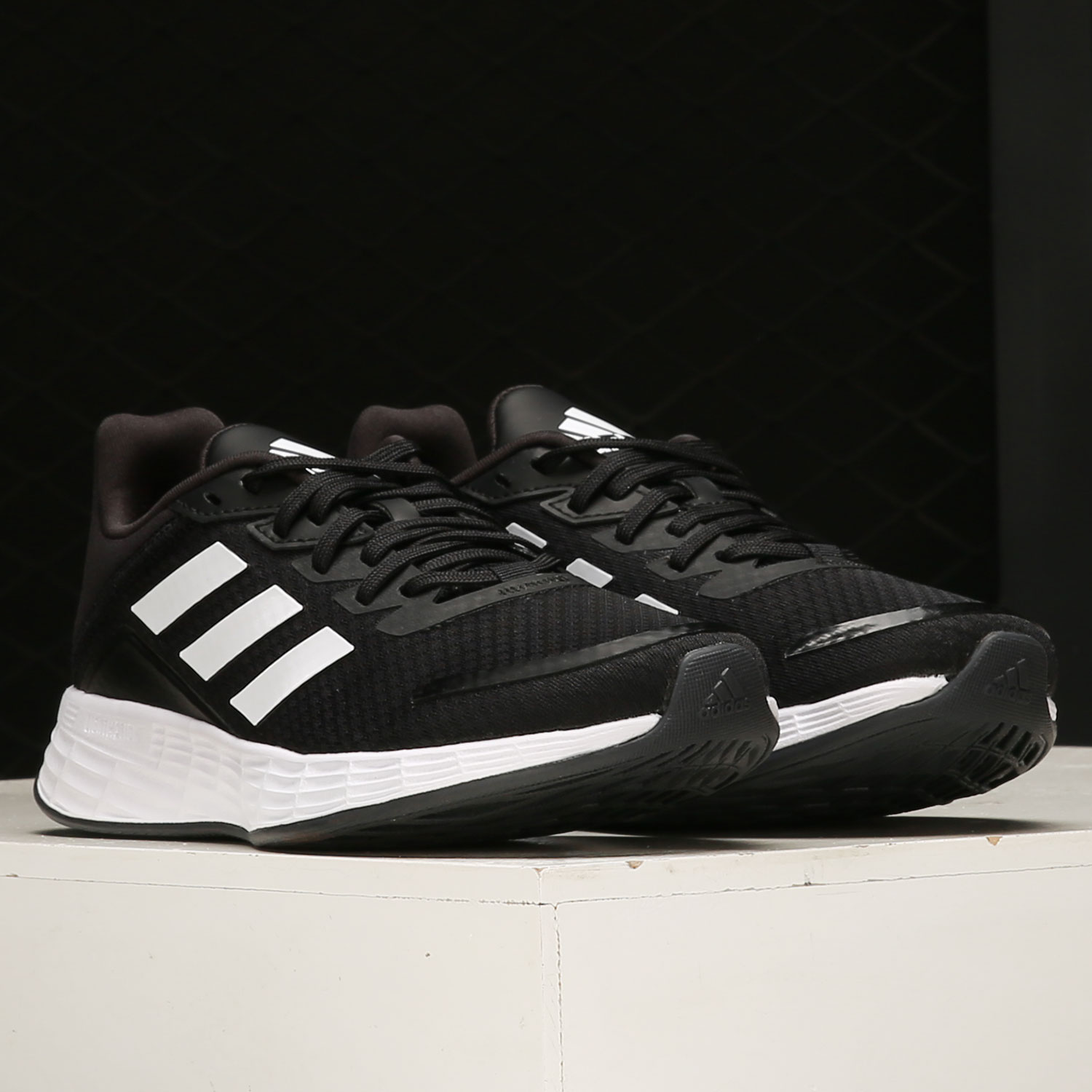 Adidas/阿迪达斯官方正品 DURAMO SL 男女休闲运动跑步鞋 H04628 - 图1