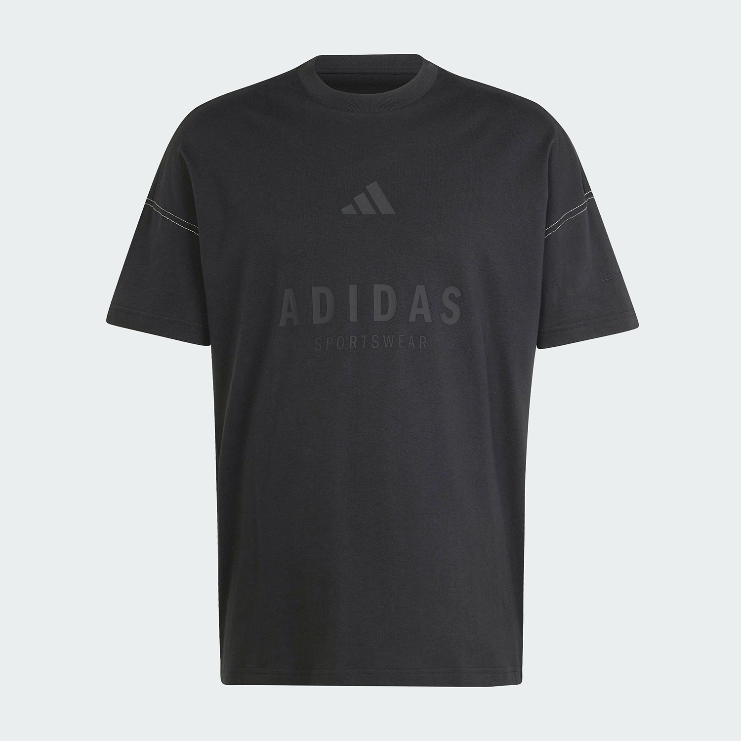 Adidas/阿迪达斯正品夏季新款男士经典宽松透气圆领短袖JJ3658 - 图2